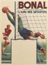 A. M. CASSANDRE (ADOLPHE MOURON, 1901-1968). BONAL. 1935. 63x47 inches, 160x119 cm. Alliance Graphique, Paris.